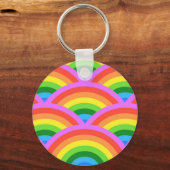 Porte-clés Happy Rainbow (Recto)