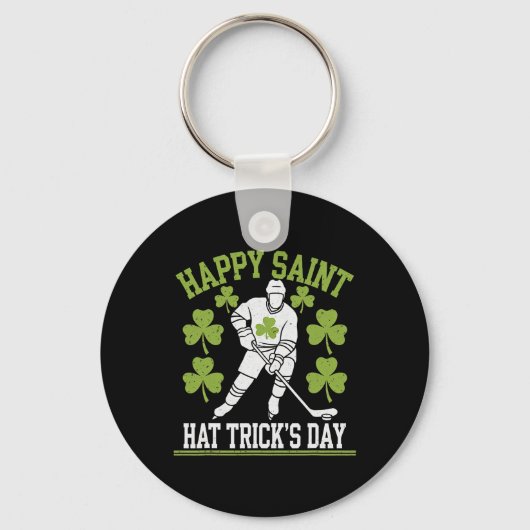 Porte-clés Happy Saint Hat Trick's Day St. Patrick's Day Hock (Recto)