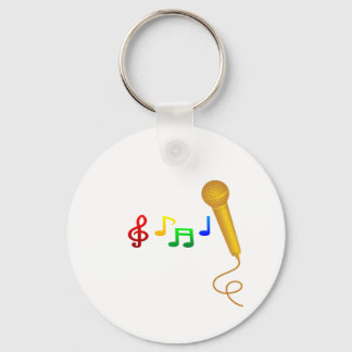 Porte-clés Happy Singing Music Karaoke