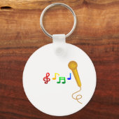 Porte-clés Happy Singing Music Karaoke (Recto)