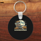 Porte-clés Happy Summerween Skeleton Drink été Halloween F (Recto)