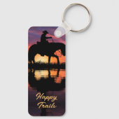 PORTE-CLÉS HAPPY TRAILS COWBOY (Verso)
