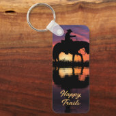 PORTE-CLÉS HAPPY TRAILS COWBOY (Recto)