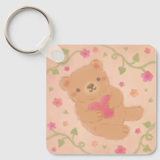 Porte-clés Happy Valentine's Day with Teddy Bear