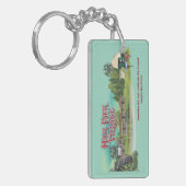 Porte-clés Har-Ber Village acrylic keychain 2026 (Devant gauche)