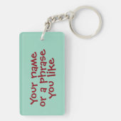 Porte-clés Har-Ber Village acrylic keychain 2026 (Dos)