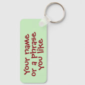 Porte-clés Har-Ber Village keychain aluminum 2026 (Verso)