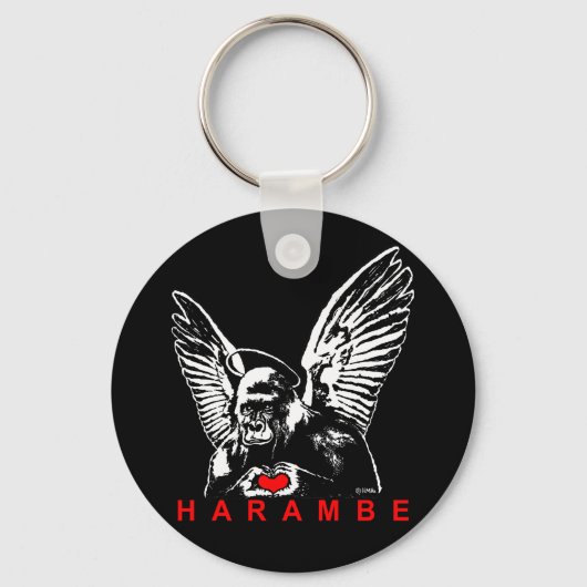 Porte-clés Harambe (Recto)