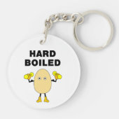 Porte-clés Hard Boiled Egghead Text (Dos)