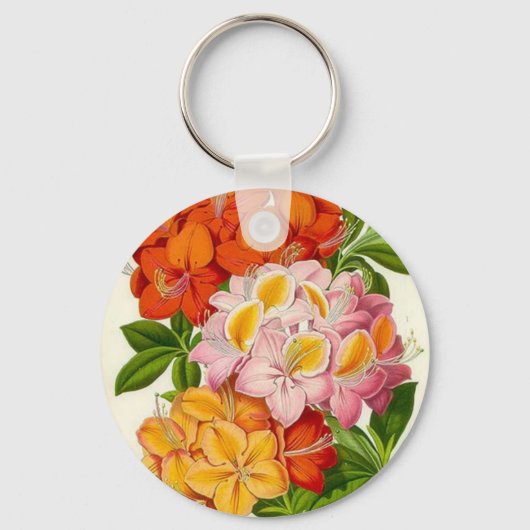 Porte-clés "Hardy Azaleas" par Sir Joseph Paxton (Recto)
