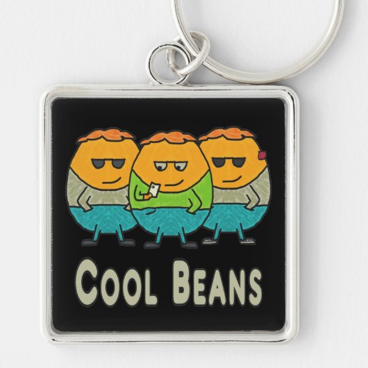 Porte-clés Haricots cool (Devant)