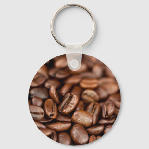 Porte-clés Haricots de café torréfiés