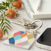 Porte-clés Harlequin Hopscotch - Motif Jacquard (Devant Droit)