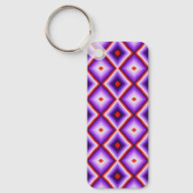 Harlequin Jester Purple Checkered Pattern