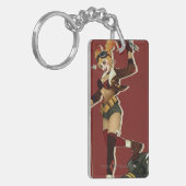 Porte-clés Harley Quinn Bombshells Pinup (Devant gauche)