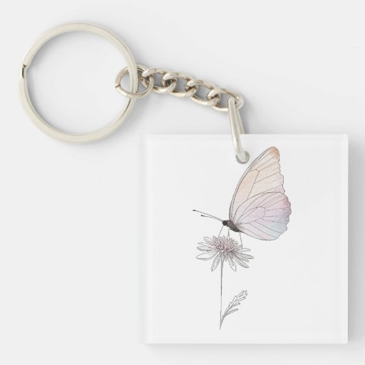 Porte-clés Harmonie de la Floraison Printanière (Devant)