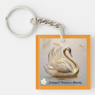 Porte-clés "Harmonie de la nature paisible"
