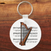 Porte-clés Harpe 02 B (Recto)