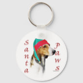 Porte-clés Harrier Père Noël Paws (Verso)