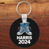 Porte-clés HARRIS 2024 Vote Président Kamala Basket des élect (Recto)