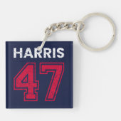 Porte-clés Harris 47 I - Kamala Harris Pour Président (Dos)