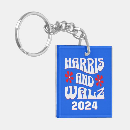 Porte-clés Harris et Walz Retro (Devant gauche)