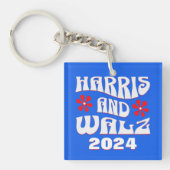 Porte-clés Harris et Walz Retro (Devant)