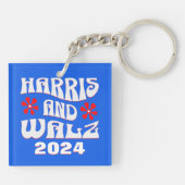 Porte-clés Harris et Walz Retro (Dos)