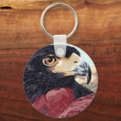 Porte-clés Harris Hawk textile (Recto)