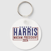 Porte-clés Harris Madame la Présidente 2024 (Recto)