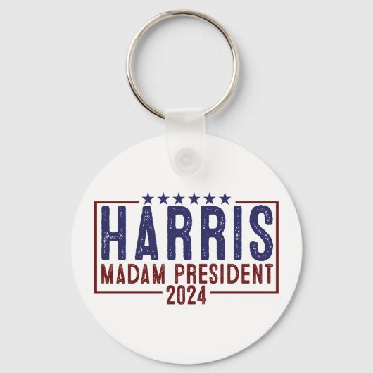 Porte-clés Harris Madame la Présidente 2024 (Verso)