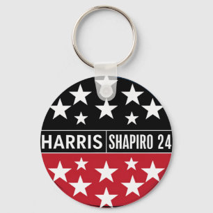 Porte-clés Harris-Shapiro Président Vintage Kamala 2024