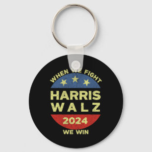Porte-clés Harris Tim WAlzheimer 2024 Quand nous combattons n