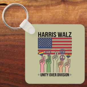 Porte-clés Harris Waltz 2024 Unité plutôt que division