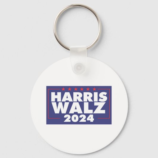 PORTE-CLÉS HARRIS WALZ 2024 (Recto)