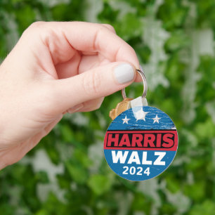 Porte-clés Harris Walz 2024 Élection Kamala Harris Tim Waltz 