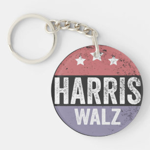 Porte-clés Harris Walz 2024 Election Kamala Tim Waltz America