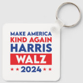 Porte-clés Harris Walz 2024 Rendre l'Amérique (Dos)