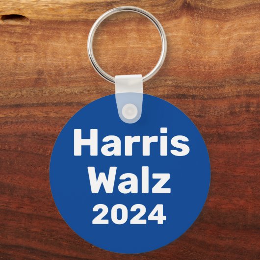 Porte-clés Harris / Walz Campagne présidentielle 2024 (Recto)