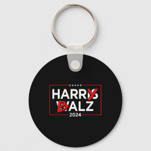 Porte-clés Harry B Kamala Harris Et Tim W 2024