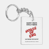 Porte-clés Harry Eng's, House of Eng, Chicago, IL (Devant gauche)