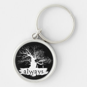 Porte-clés Harry Potter   Always Quote Silhouette
