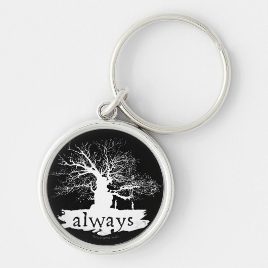 Porte-clés Harry Potter | Always Quote Silhouette (Devant)
