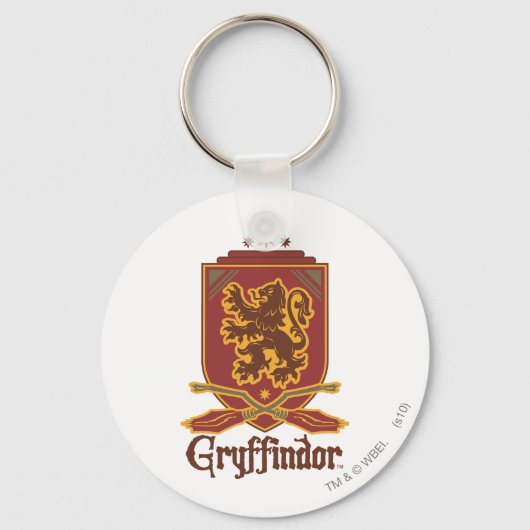 Porte-clés Harry Potter | Badge Gryffindor QUIDDITCH™ (Recto)