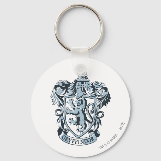 Porte-clés Harry Potter | Blason de Gryffindor Bleu (Recto)