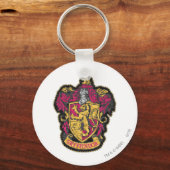 Porte-clés Harry Potter | Blason de la maison Gryffondor (Recto)