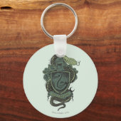 Porte-clés Harry Potter | Blason de Serpentard (Recto)