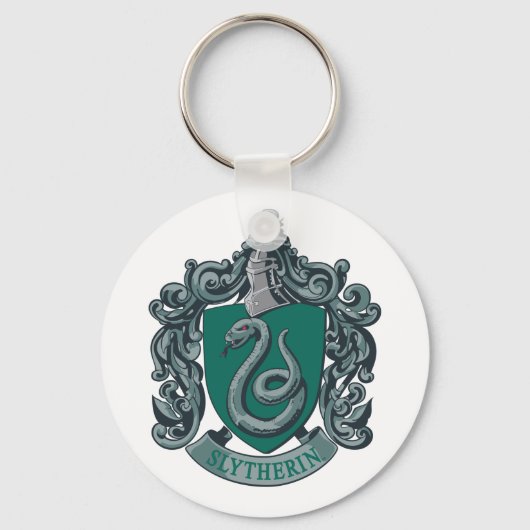 Porte-clés Harry Potter | Blason de Serpentard Vert (Recto)