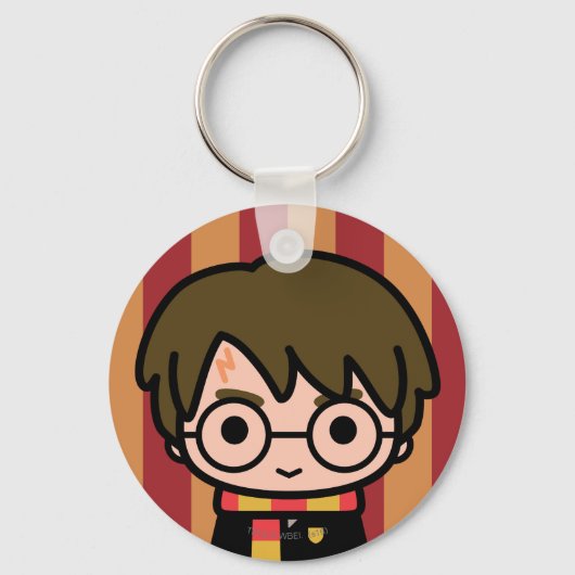 Porte-clés Harry Potter Cartoon Caractère Art (Recto)