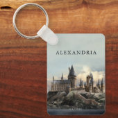 Porte-clés Harry Potter | Château de Poudlard de jour (Recto)